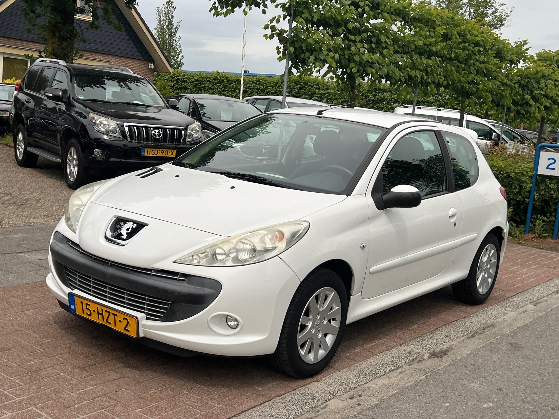 Peugeot 206 + 1.4 *Airco|Cruise|APK 07-2027, Auto's, Peugeot, Voorwielaandrijving, 206+, 4 cilinders, Wit