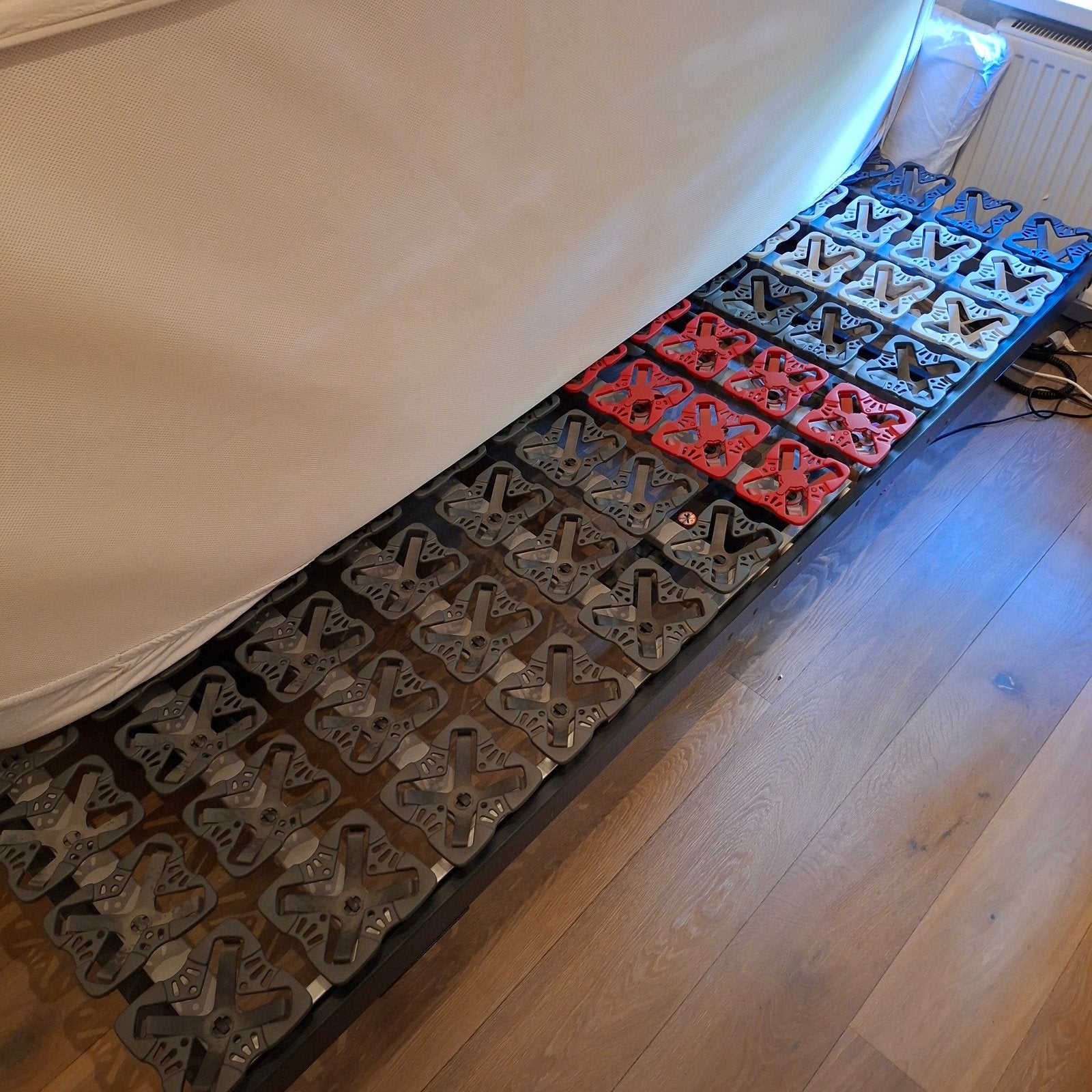 Electrisch verstelbare bedbodem ***80x210 cm***, Ophalen, 90 cm, Eenpersoons, Metaal