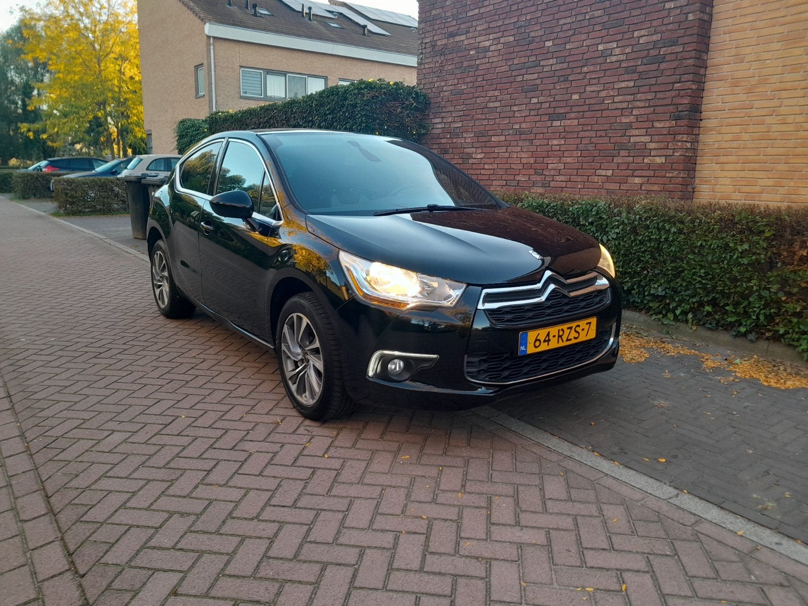 Citroën DS4 1.6 VTI 88KW 2011 Zwart, Euro 5, 4 cilinders, Zwart, Origineel Nederlands