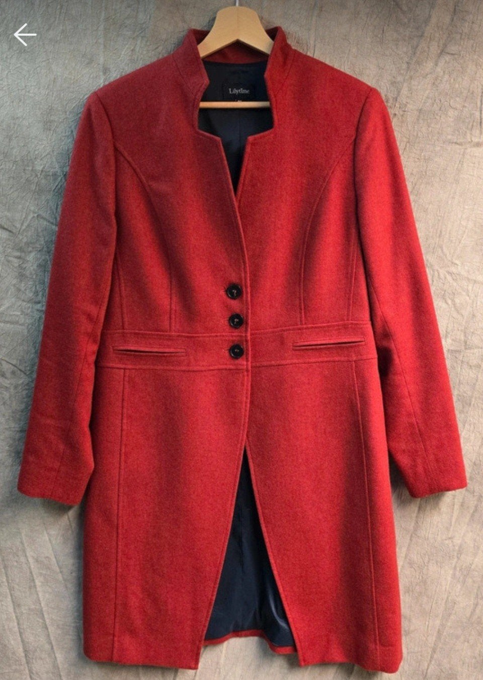 Nette Rode Blazerjas, Lilytime, Ophalen of Verzenden, Zo goed als nieuw, Maat 38/40 (M), Rood