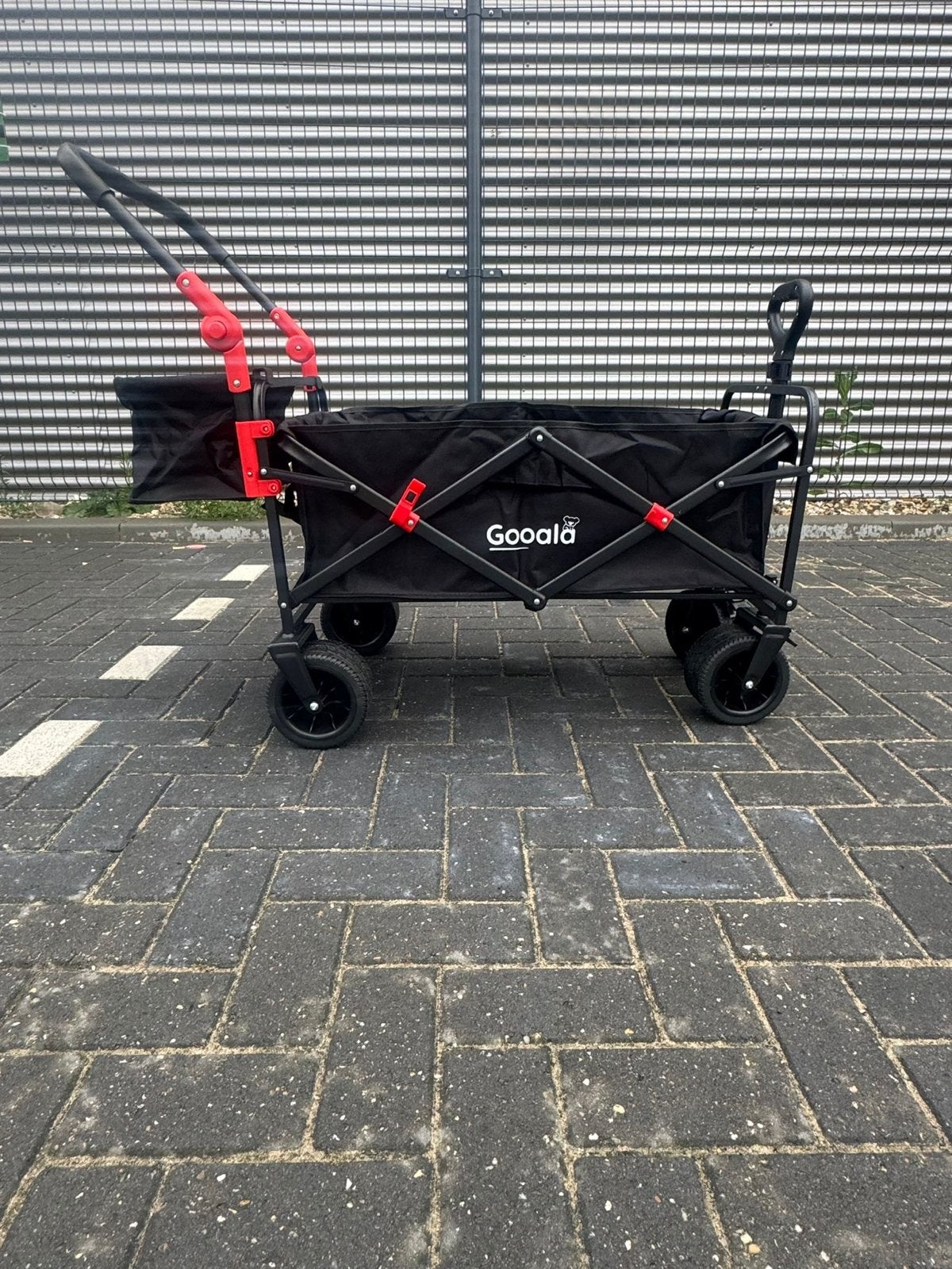 bolderkar - Goala - Zwart/Rood NIEUW., Caravans en Kamperen, Bolderkarren, Nieuw, Opvouwbaar, Verzenden