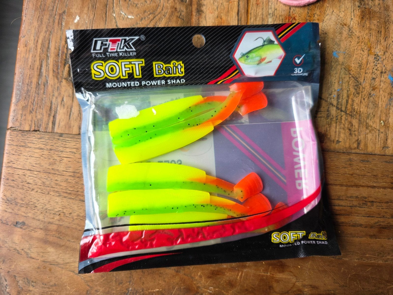 FTK Minnow Body Soft Bait Kunstaas - Diverse Kleuren, Ophalen of Verzenden, Nieuw, Kunstaas