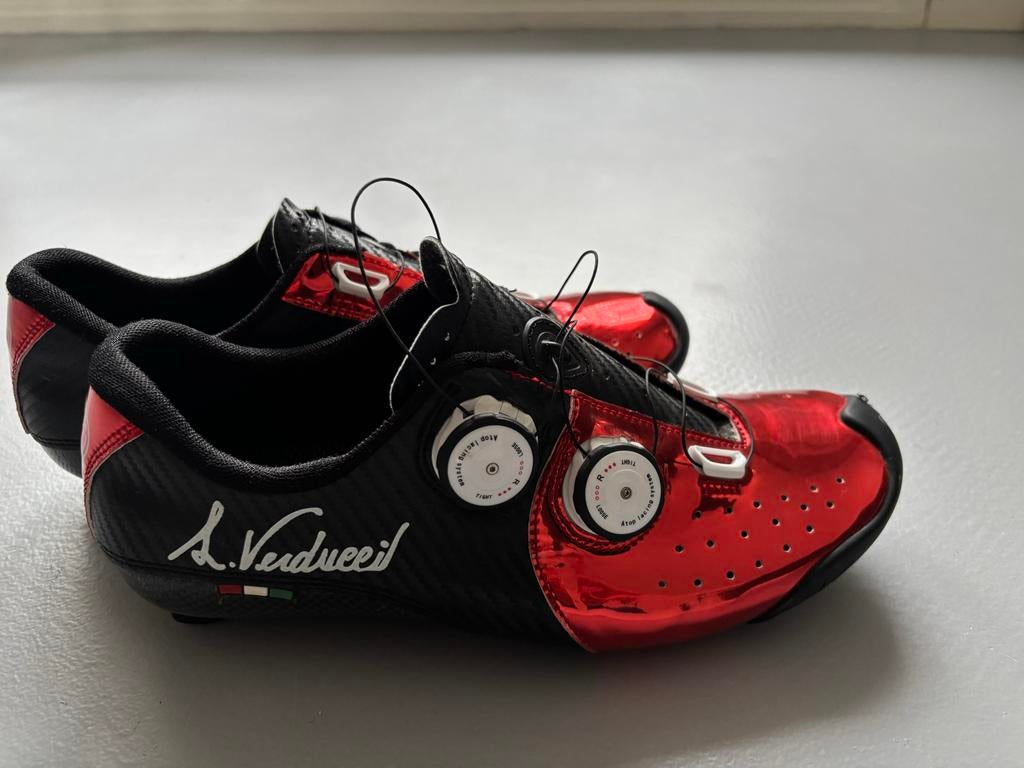 Luigino Verducci Racefiets Schoenen Maat 42, Fietsen en Brommers, Fietsaccessoires | Fietskleding, Heren, Schoenen, Overige maten