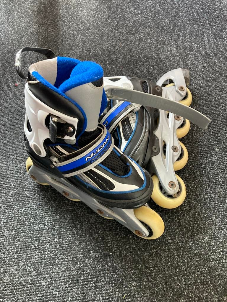 Nijdam kinder inline skates - verstelbaar maat 30-33, Kinderen, Ophalen of Verzenden, Verstelbaar, Gebruikt