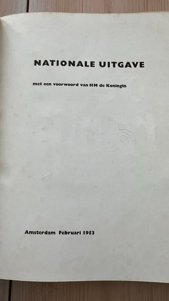 De Ramp 1953 - Nationale Uitgave met kaart, Ophalen of Verzenden, 19e eeuw, Gelezen