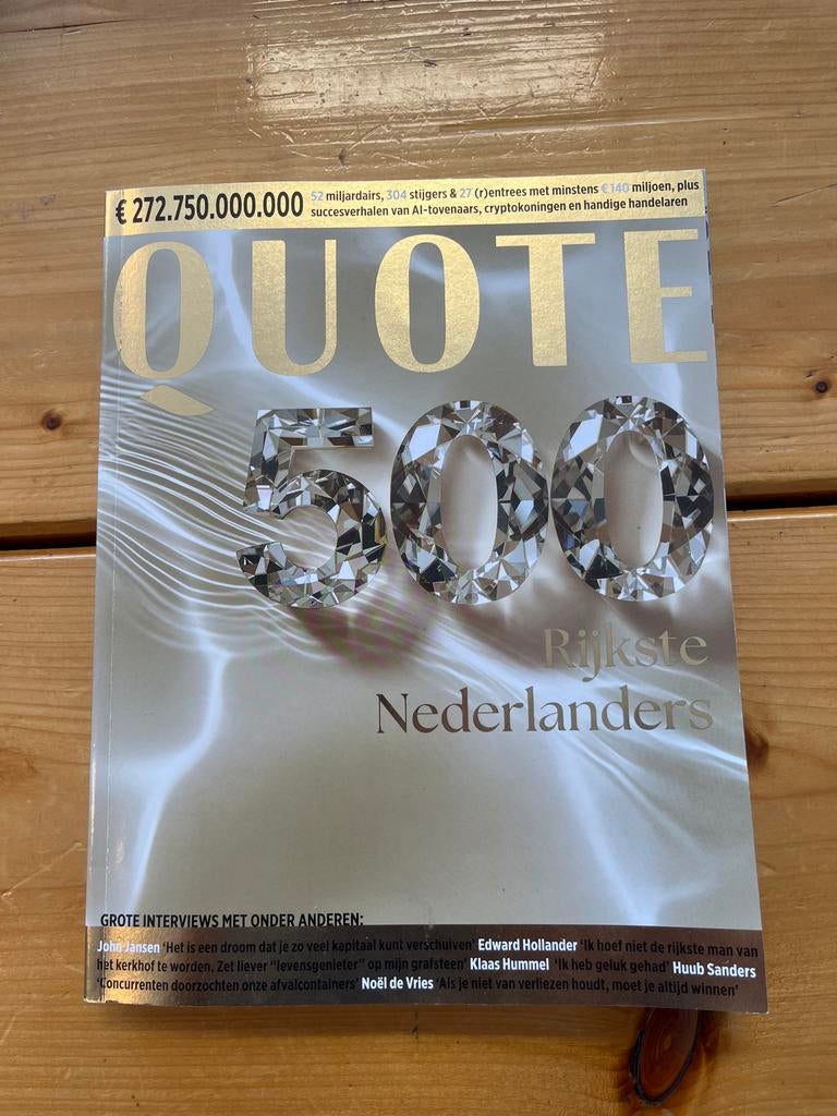 Quote 500, Ophalen of Verzenden, Gelezen