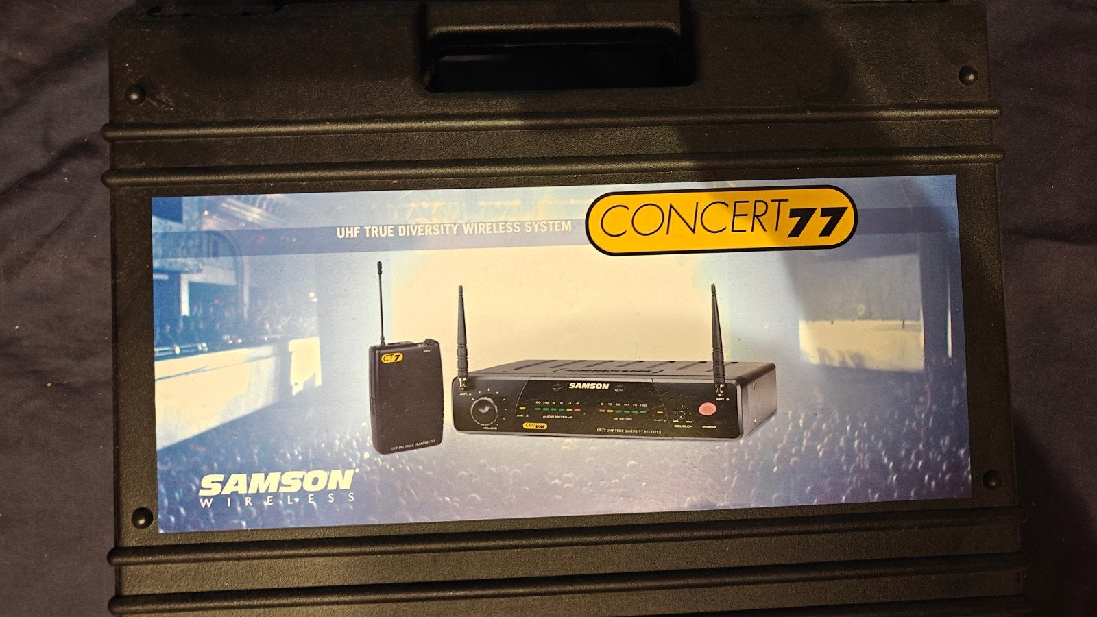 Samson Concert 77 UHF Draadloos Systeem, Ophalen of Verzenden, Zo goed als nieuw, Overige typen, Draadloos