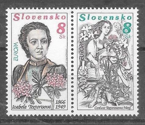 Slowakije 1996  Vrouwen, Verzenden, Overige landen, Postfris