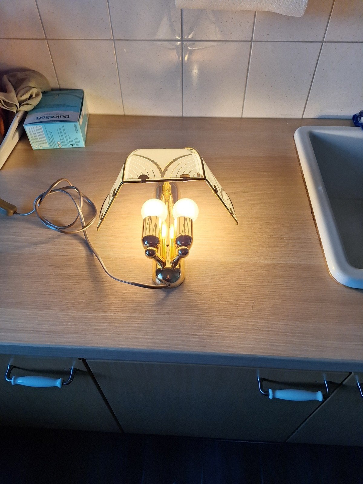 Twee mooie oude wandlampen., Huis en Inrichting, Ophalen of Verzenden, Zo goed als nieuw