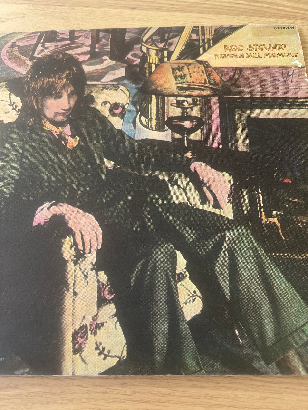 Rod Stewart - Never a Dull Moment LP (Gebruikt), LP, Rock, Gebruikt, Ophalen of Verzenden