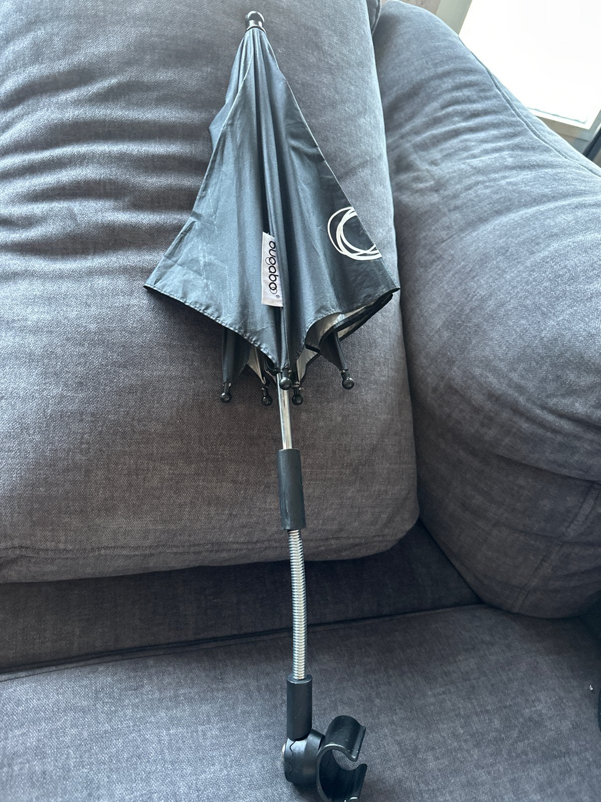 Bugaboo kinderwagen parasol - Zwart, Ophalen, Gebruikt, Kinderwagen, Bugaboo