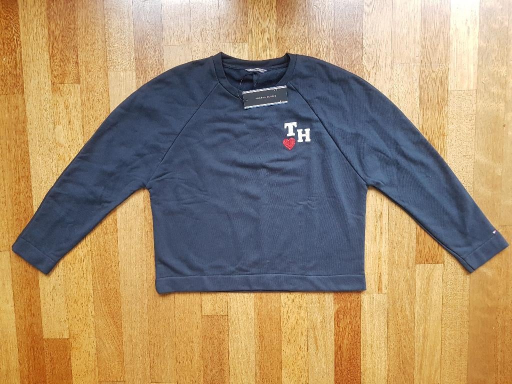 Tommy Hilfiger Hearts Sweater, maat M, NIEUW, Blauw, Nieuw, Tommy Hilfiger, Ophalen