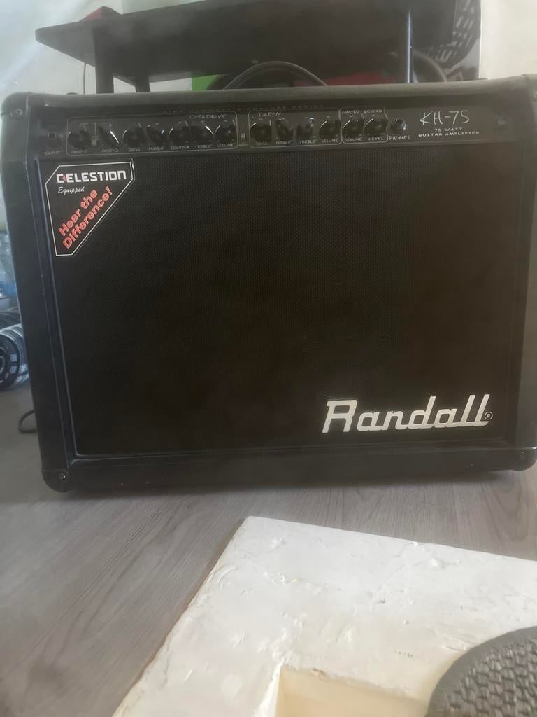 Randall KH-75 Kirk Hammett Signature Gitaarversterker, Ophalen, Gebruikt, Gitaar, 50 tot 100 watt