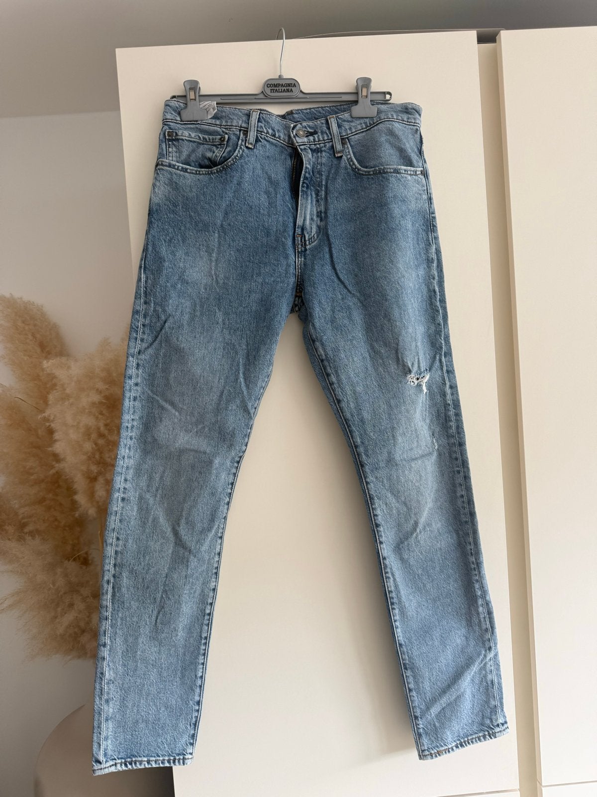 Levi's 512 Slim Taper Jeans W34 L34, Ophalen of Verzenden, Gedragen, Blauw, W33 - W36 (confectie 42/44)