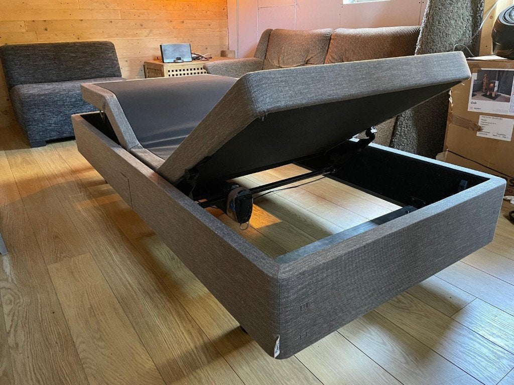 Elektrisch verstelbaar bed 90  x 200, Ophalen, 90 cm, Eenpersoons, 200 cm