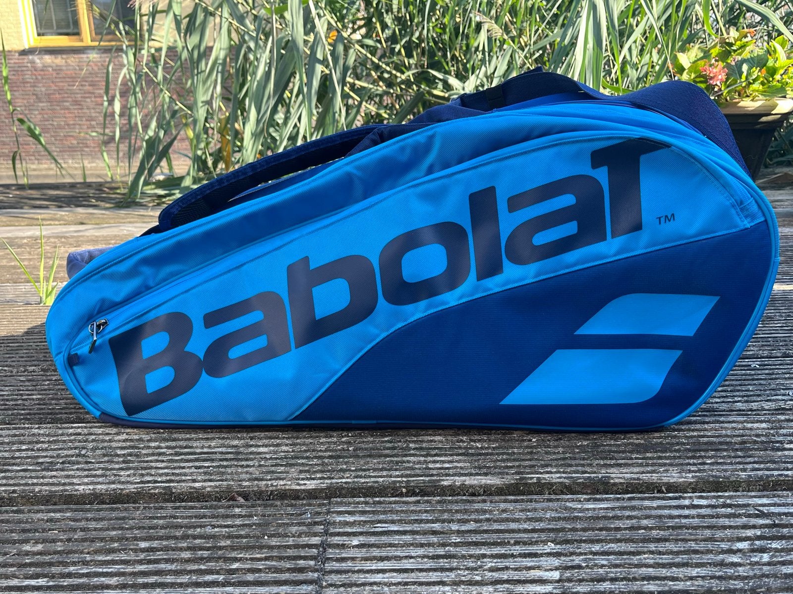Babolat Tennistas - Blauw, Zo goed als nieuw, Sport en Fitness, Tennis, Zo goed als nieuw, Tas, Babolat, Ophalen