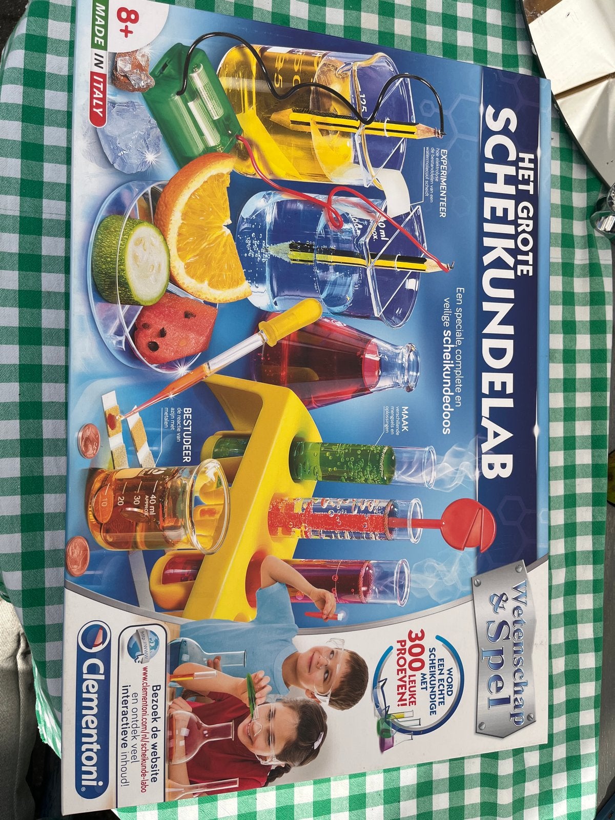 Clementoni Het Grote Scheikundelab - Nieuw in doos, Ophalen, Nieuw, Ontdekken