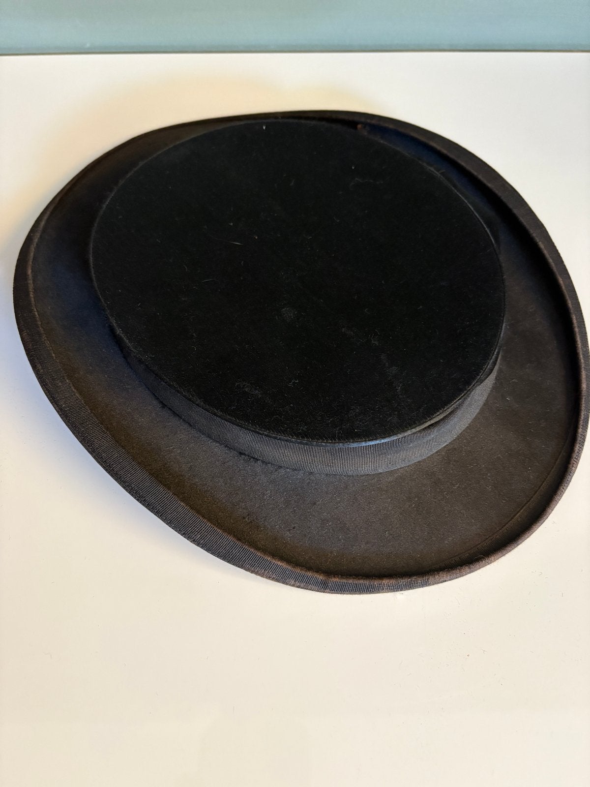 Antieke Inklapbare Hoge Hoed - kleine Maat ca.54/55 cm, Ophalen of Verzenden, Heren