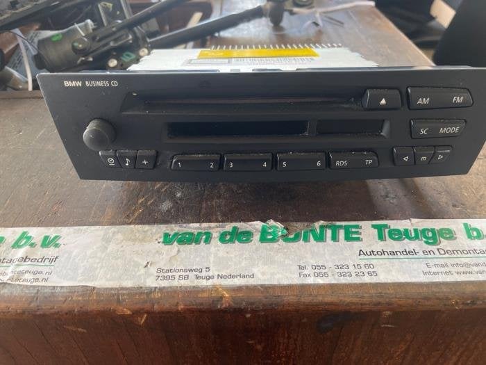 Radio CD Speler van een BMW 3-Serie, Gebruikt, -, -, 3 maanden garantie