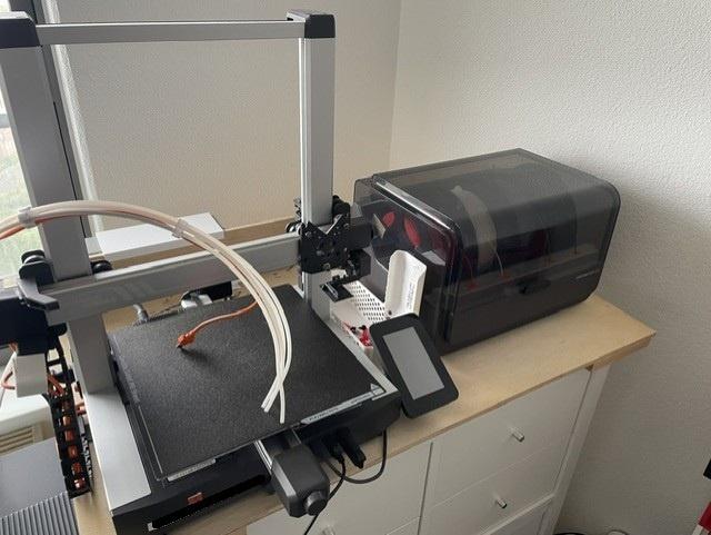 Anycobic Kobra 3 met ACE Pro, Computers en Software, 3D Printers, Ophalen, Ingebouwde Wi-Fi, Niet werkend, Filament