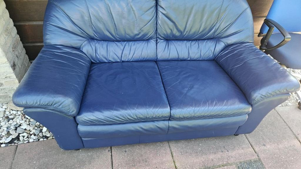 2 bankstellen, Ophalen, Gebruikt, 150 tot 200 cm, Tweepersoons