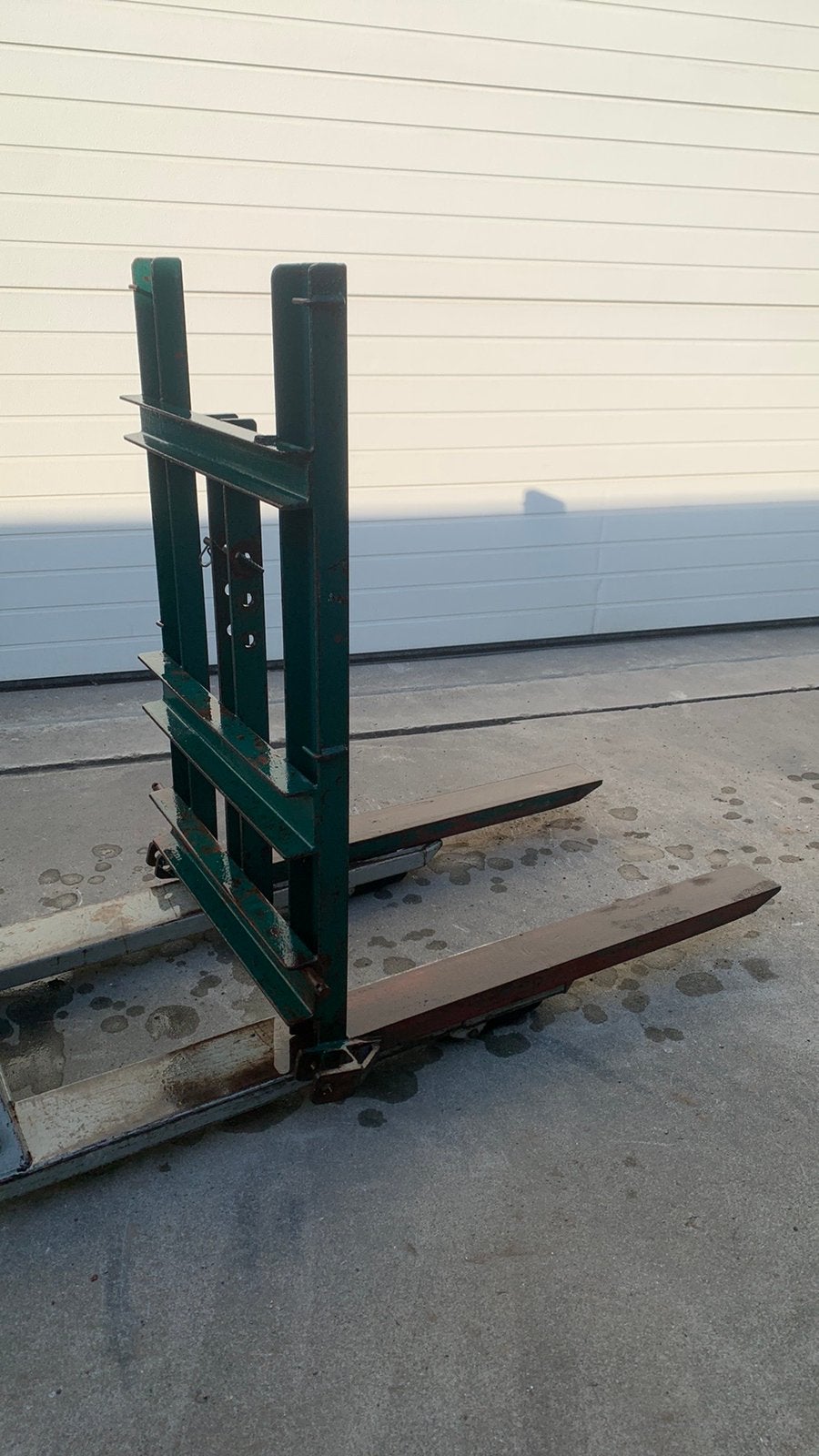 Palletdrager, Ophalen, Gebruikt, Steekwagen