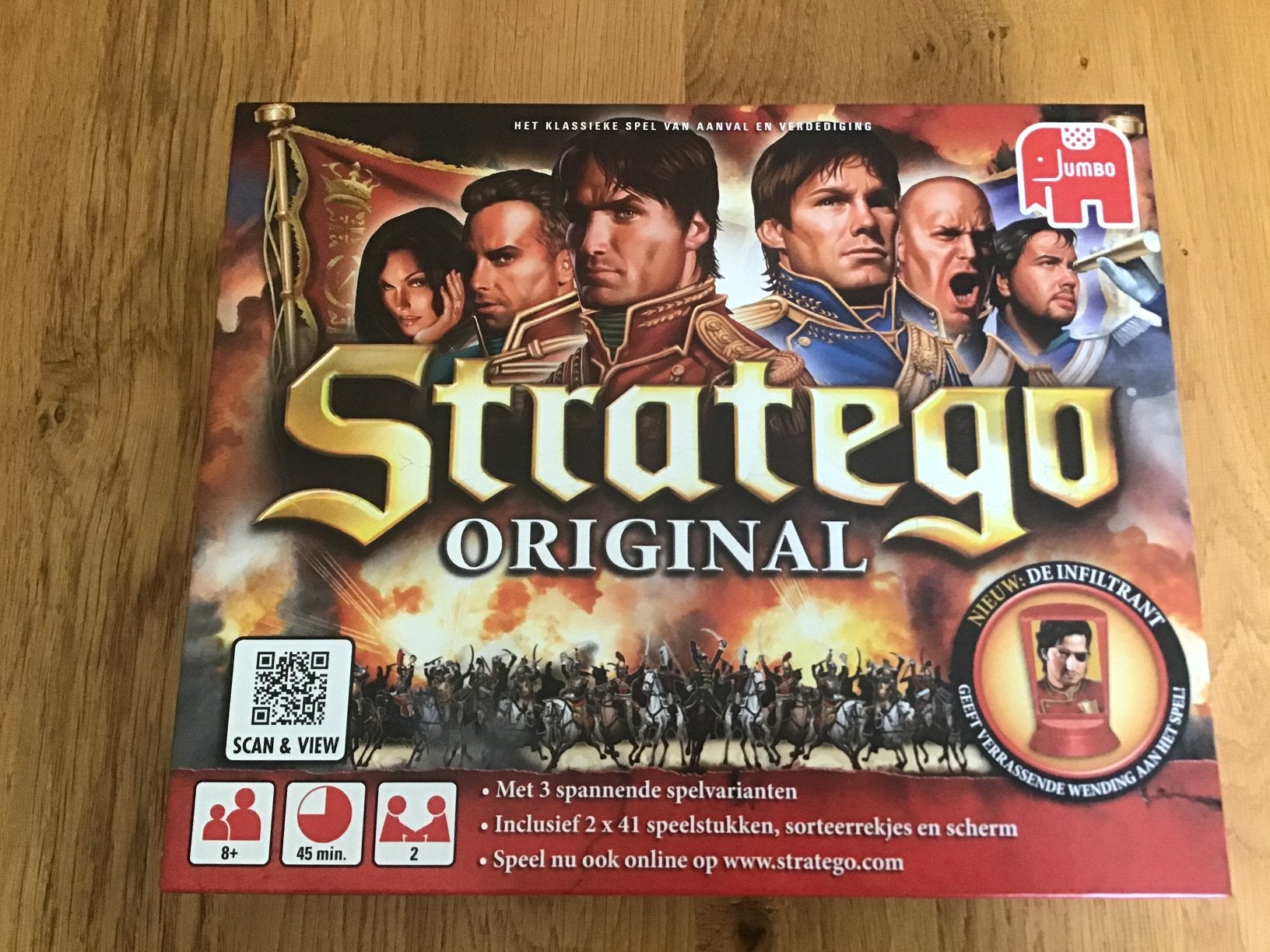 stratego Originaal, nieuw in de verpakking., Een of twee spelers, Ophalen of Verzenden, Nieuw