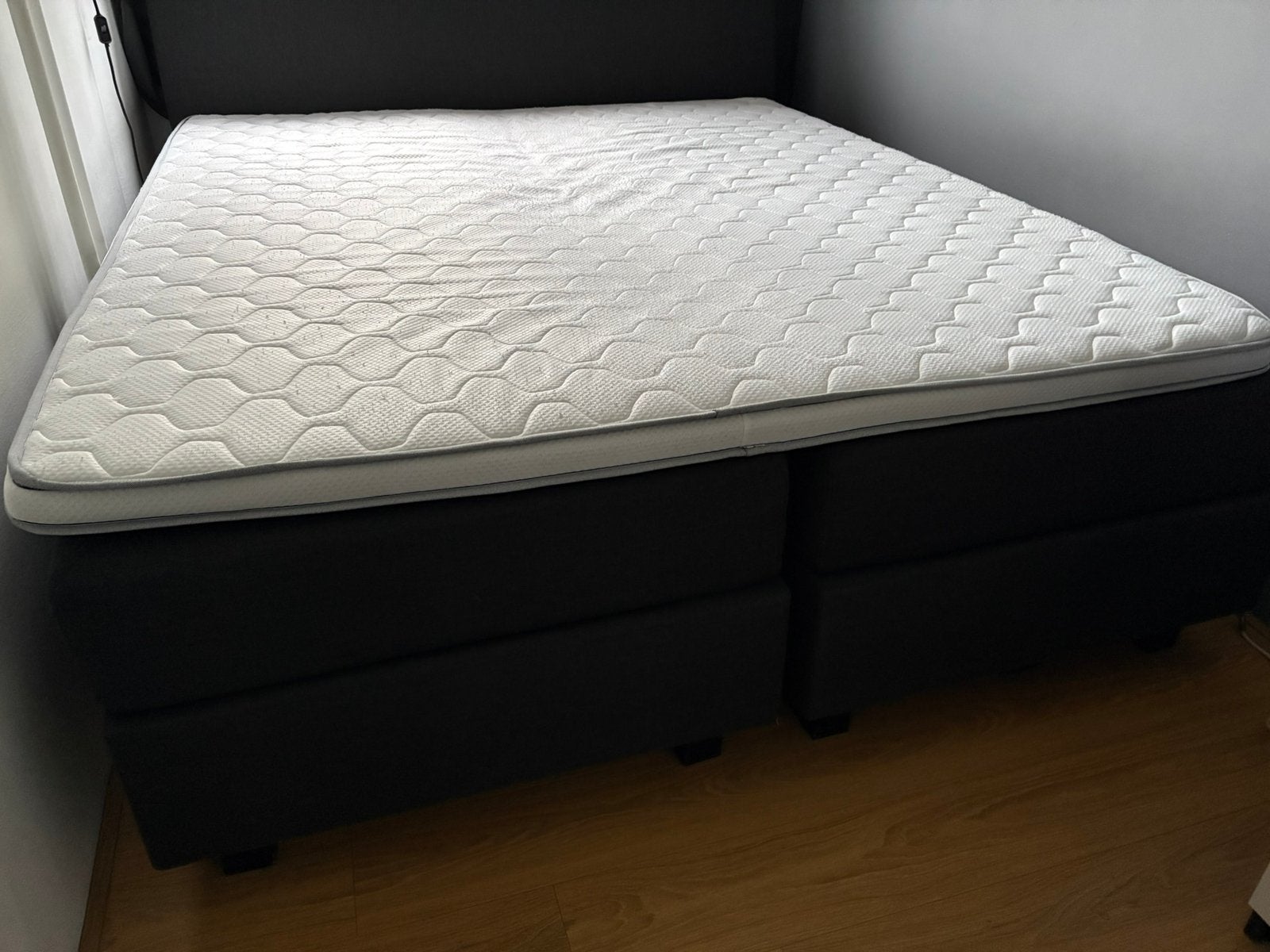 Swiss Sense boxspring 2 personen 180 x 210, Ophalen, Gebruikt, 210 cm, Tweepersoons