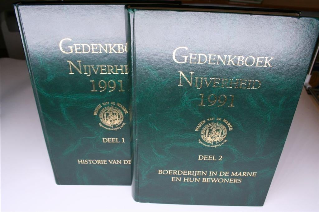 Historie & Boerderijen de Marne — Set [2 delen] met kaarten, Boeken, Geschiedenis | Stad en Regio, Ophalen of Verzenden, Zo goed als nieuw
