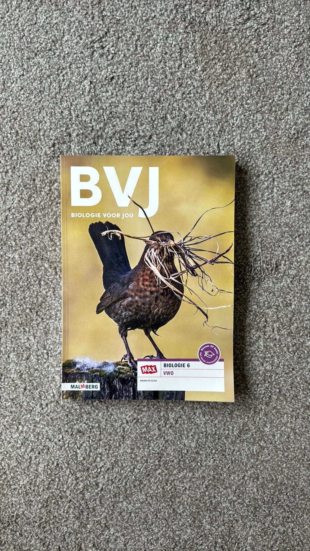 Biologie voor jou VWO 6, 1 speler, Ophalen of Verzenden, Zo goed als nieuw, Vanaf 3 jaar