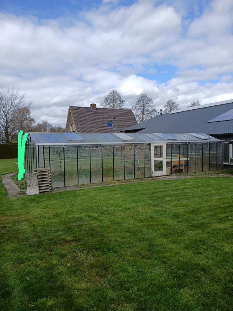 Grote tuinkas - Ideaal voor moestuin of hobbykweker, Tuin en Terras, Kassen, Ophalen, Gebruikt, Kweekkas, Glas