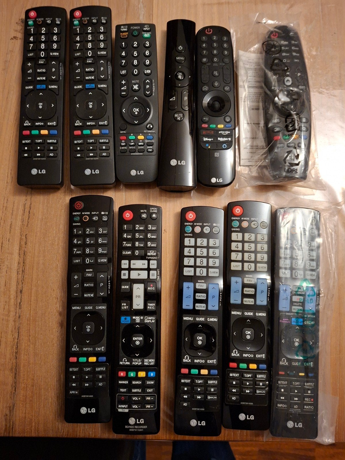 LG Afstandsbedieningen - Diverse Modellen, Gebruikt, Game console, Ophalen of Verzenden, Origineel