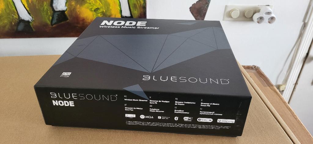 Bluesound NODE N130 Hi-res DAC Streamer Wireless Pre Amp, Ophalen, Nieuw