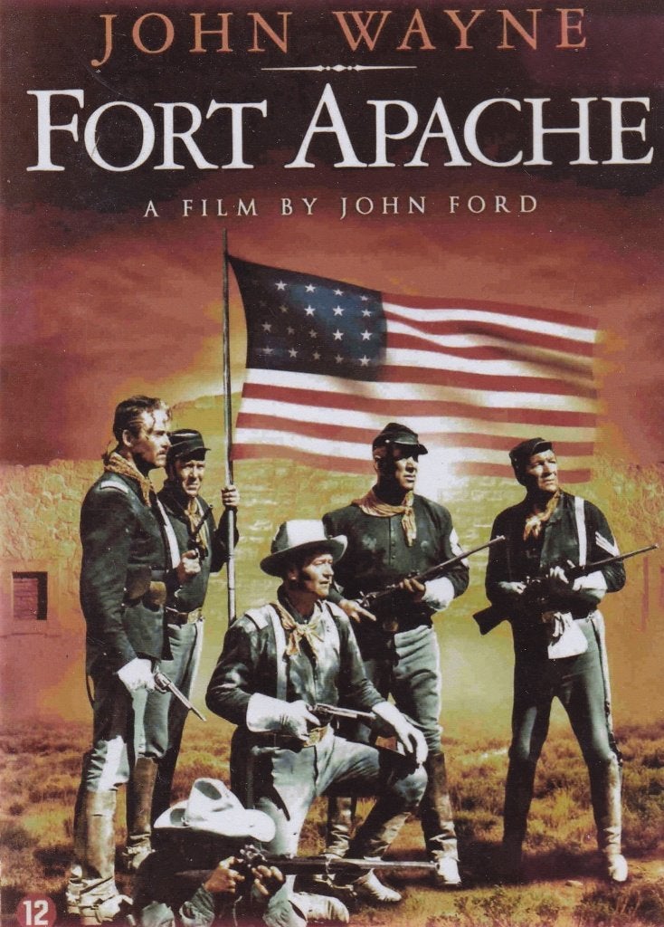 Te koop dvd fort apache (john wayne) (nieuw), Engels, Alle leeftijden, Nederlands, Actie