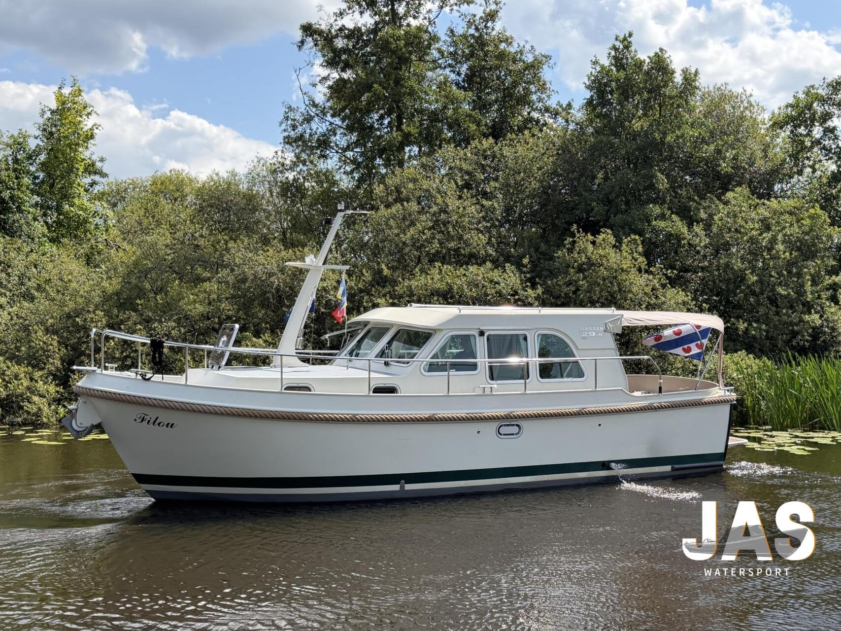 Linssen 29.9 Grand Sturdy boeg/ hekschroef (bwj 2008)