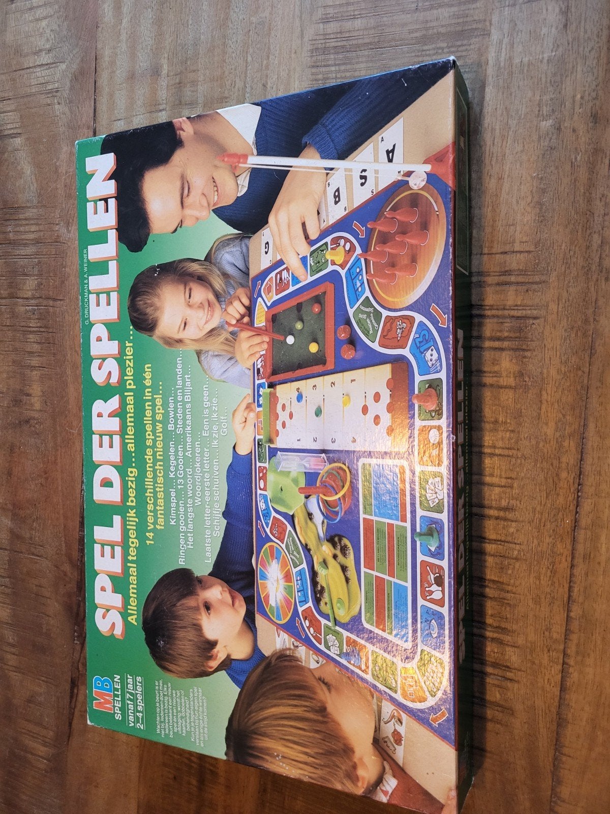Spel der Spellen van MB Spellen - Compleet Gezelschapsspel, Ophalen of Verzenden, Gebruikt, MB Spellen