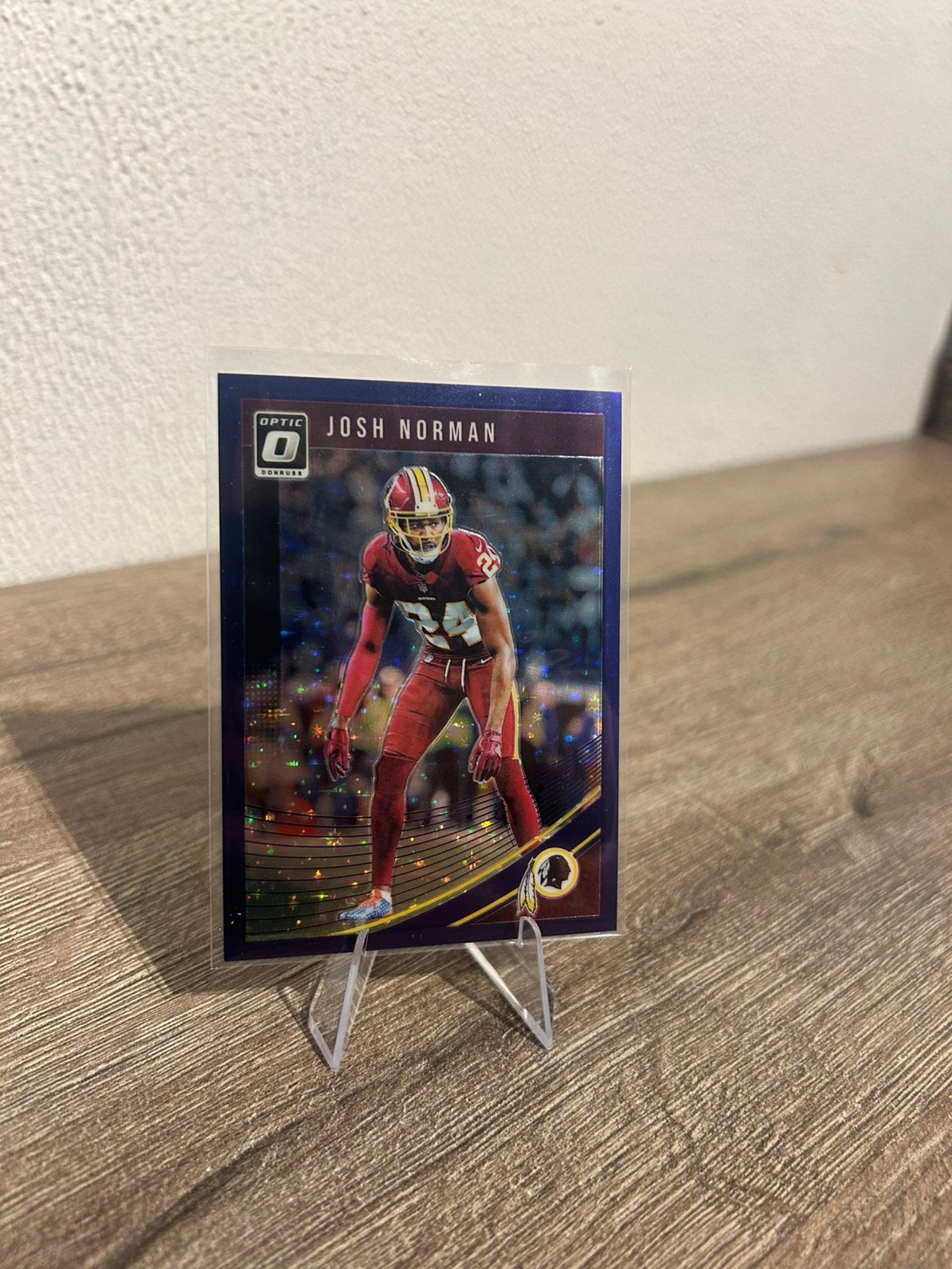 Josh Norman 2018 Panini Donruss Optic Football #99 /25, Hobby en Vrije tijd, Stickers en Plaatjes, Ophalen of Verzenden, Zo goed als nieuw