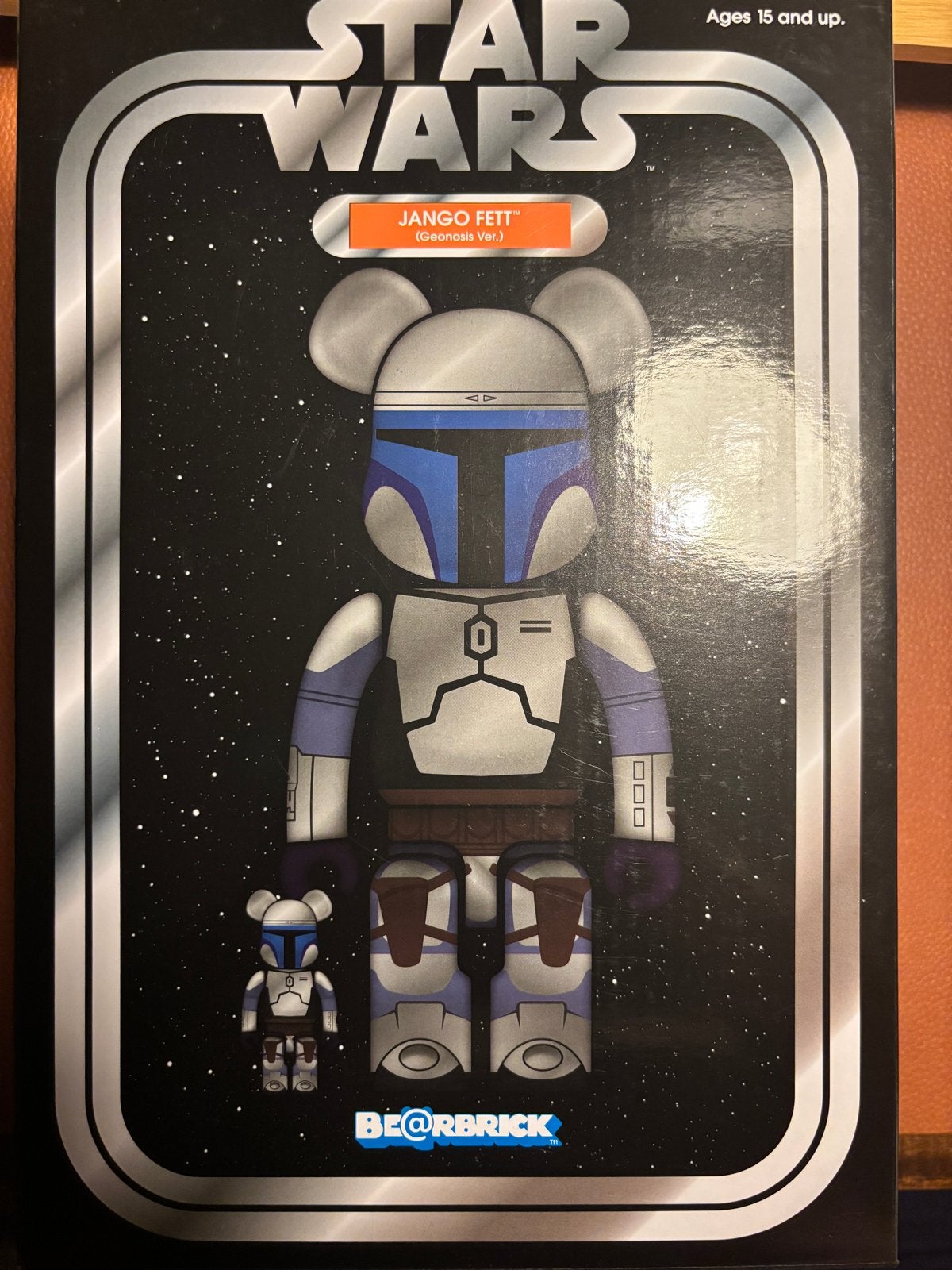 BEARBRICK Star Wars Jango Fett 100% & 400% Geonosis Version, Verzamelen, Star Wars, Ophalen of Verzenden, Nieuw