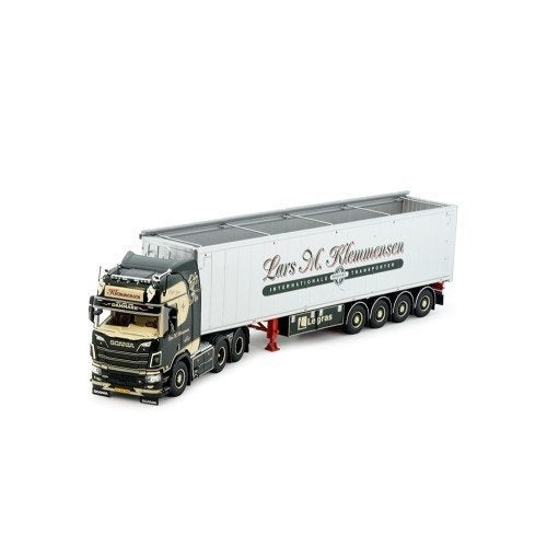 Tekno 83010 Scania R-NG walkingfloor Lars Klemmensen, Ophalen of Verzenden, Nieuw, Bus of Vrachtwagen, Tekno