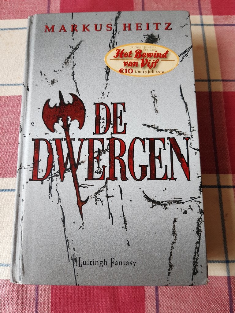 Markus heitz:de dwergen.hardcover, Ophalen, Gelezen, Markus Heitz