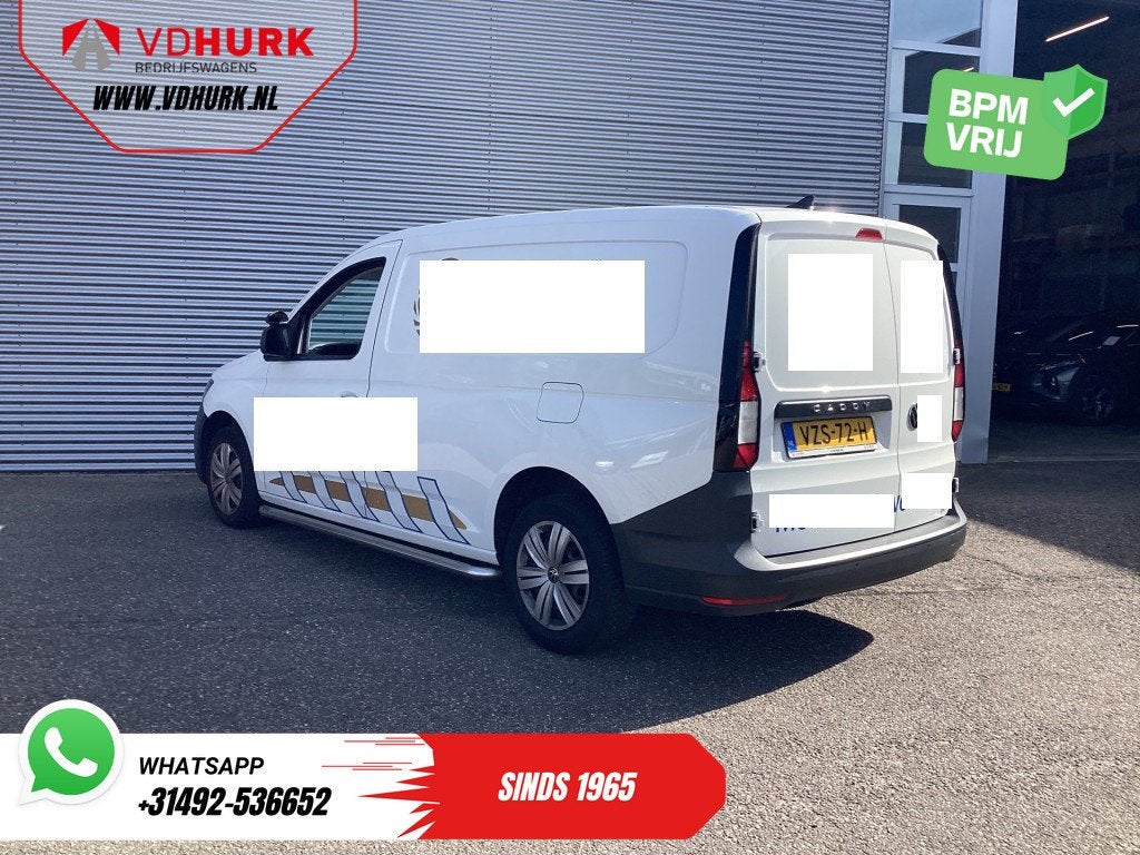 Volkswagen Caddy Cargo Maxi 2.0 TDI 125 pk DSG Aut. Carplay/, Stof, Gebruikt, Euro 6, 4 cilinders