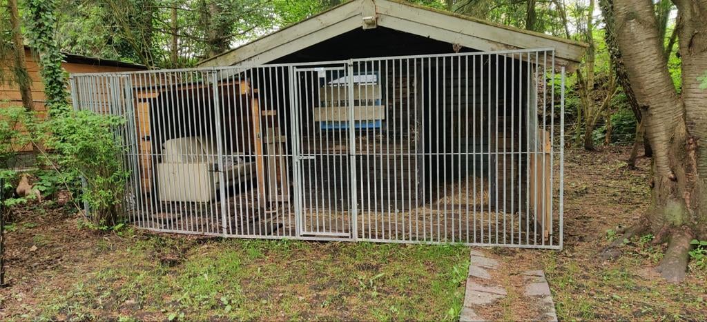 Hondenkennel kenneldelen stevig, Dieren en Toebehoren, Hondenhokken, Ophalen, 110 cm of meer, 100 cm of meer