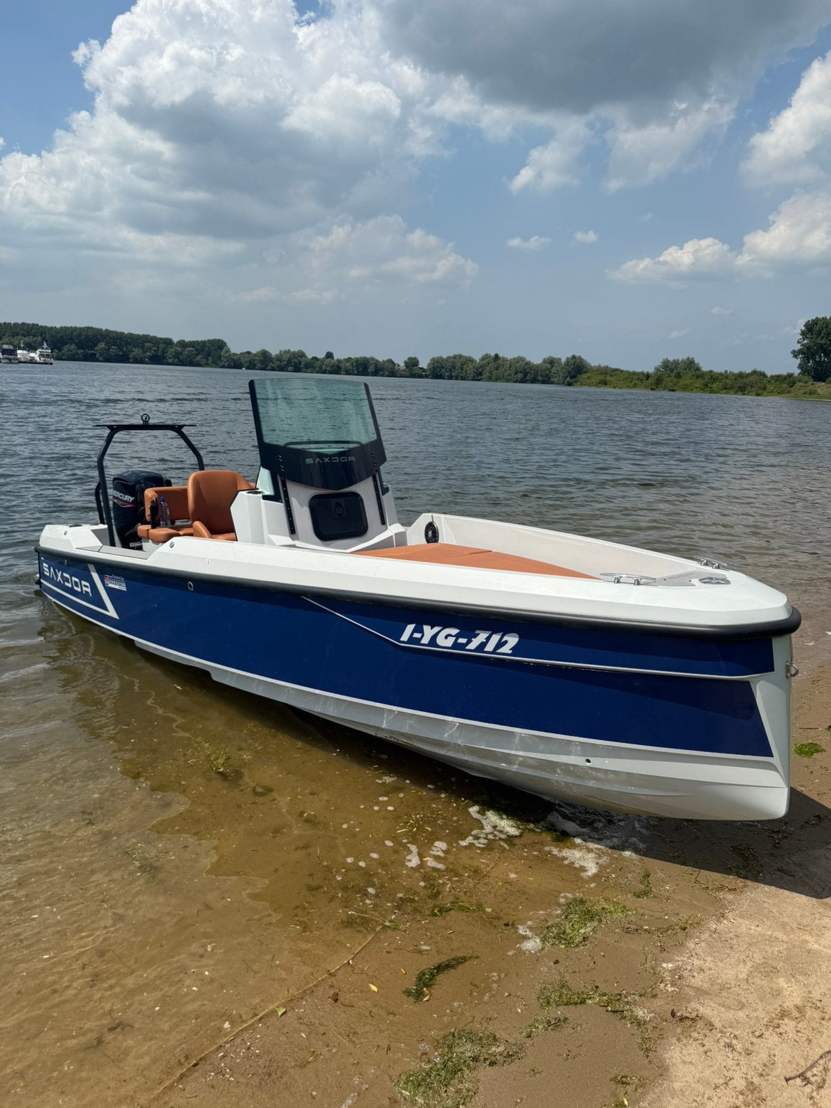 Saxdor 200sport Mercury 100pk 2022, Watersport en Boten, Ophalen, Zo goed als nieuw