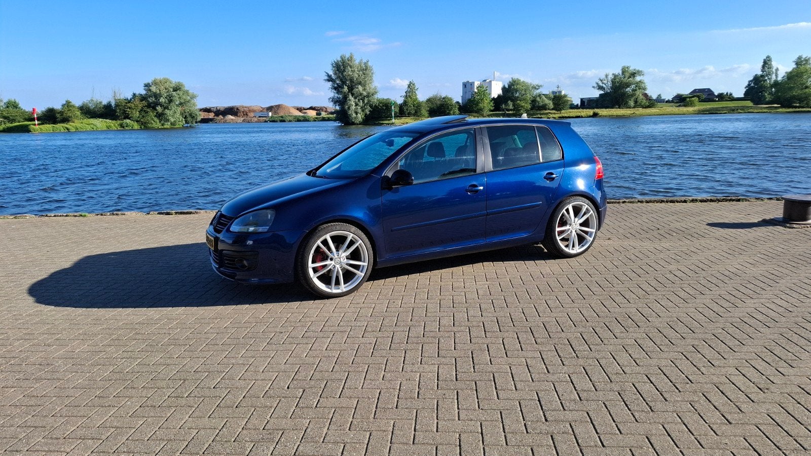 Volkswagen Golf 1.4 TSI GT Sport 103KW 2008 Blauw, Auto's, Volkswagen, Voorwielaandrijving, 4 cilinders, 14 km/l, Handgeschakeld
