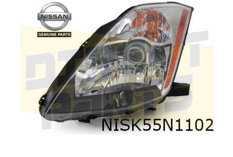 Nissan 350Z (-1/07) koplamp R Origineel  26010CF60B, -, Verzenden, -, Nieuw