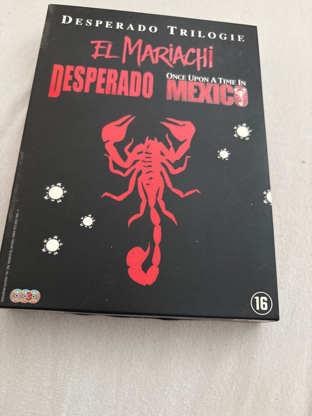 Desperado Trilogie: El Mariachi, Desperado, Once Upon a Time, Vanaf 16 jaar, Ophalen of Verzenden, Gebruikt, Actiethriller