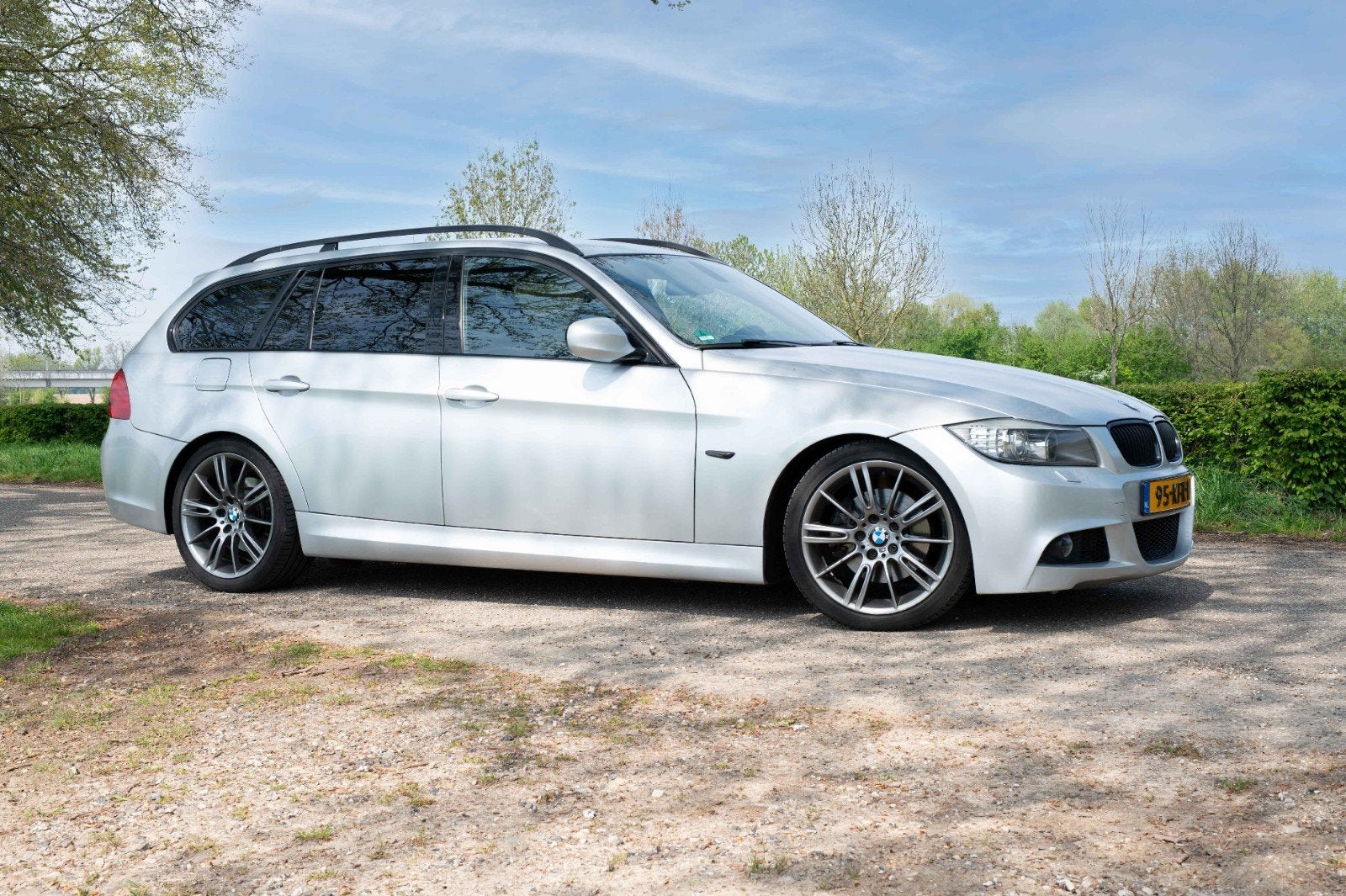 BMW E91 325i M Sport LCI 260 PK top onderhouden, Auto's, 745 kg, Achterwielaandrijving, Zwart, 2996 cc