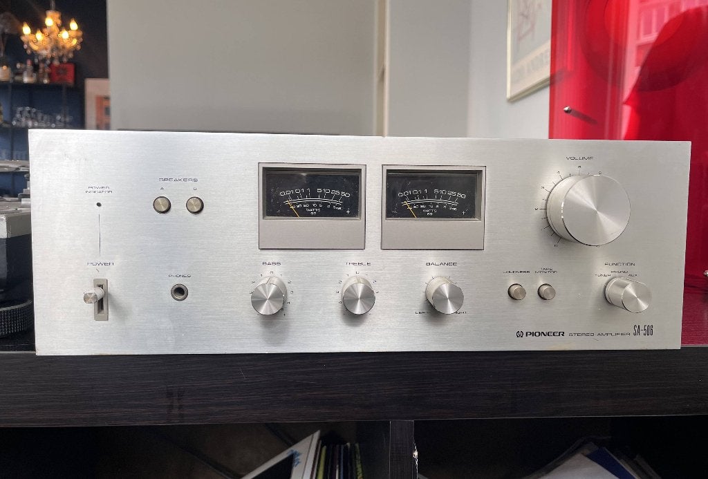 Pioneer SA-506 | Vintage Stereo Versterker (inclusief Phono), Audio, Tv en Foto, Versterkers en Receivers, Ophalen of Verzenden