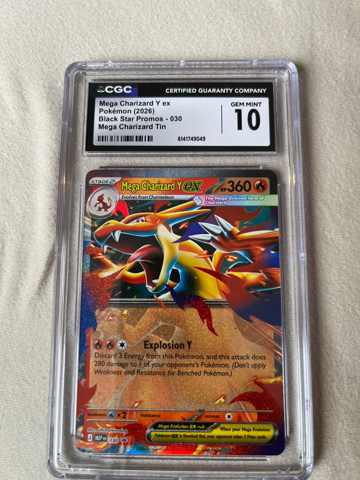 Mega Charizard 030, Ophalen of Verzenden, Zo goed als nieuw