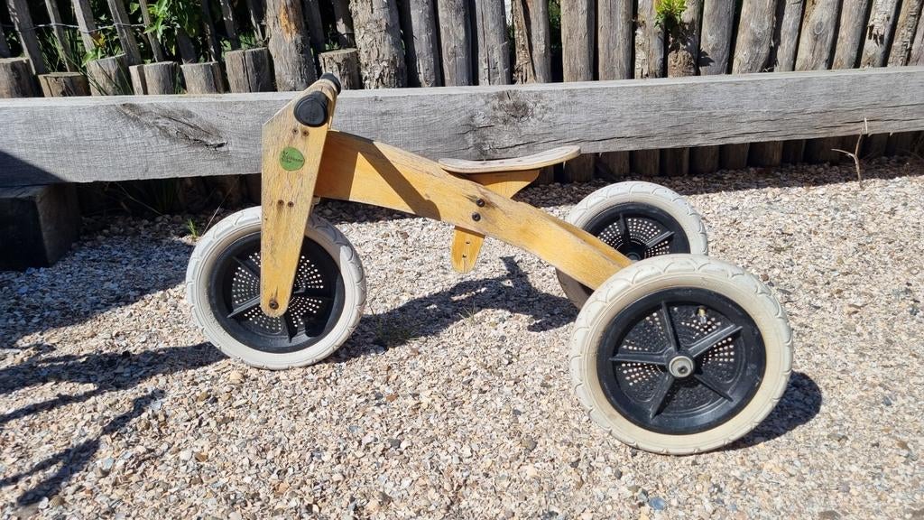 Wishbone Bike 3-in-1 loopfiets/driewieler hout, Ophalen, Gebruikt, Loopfiets